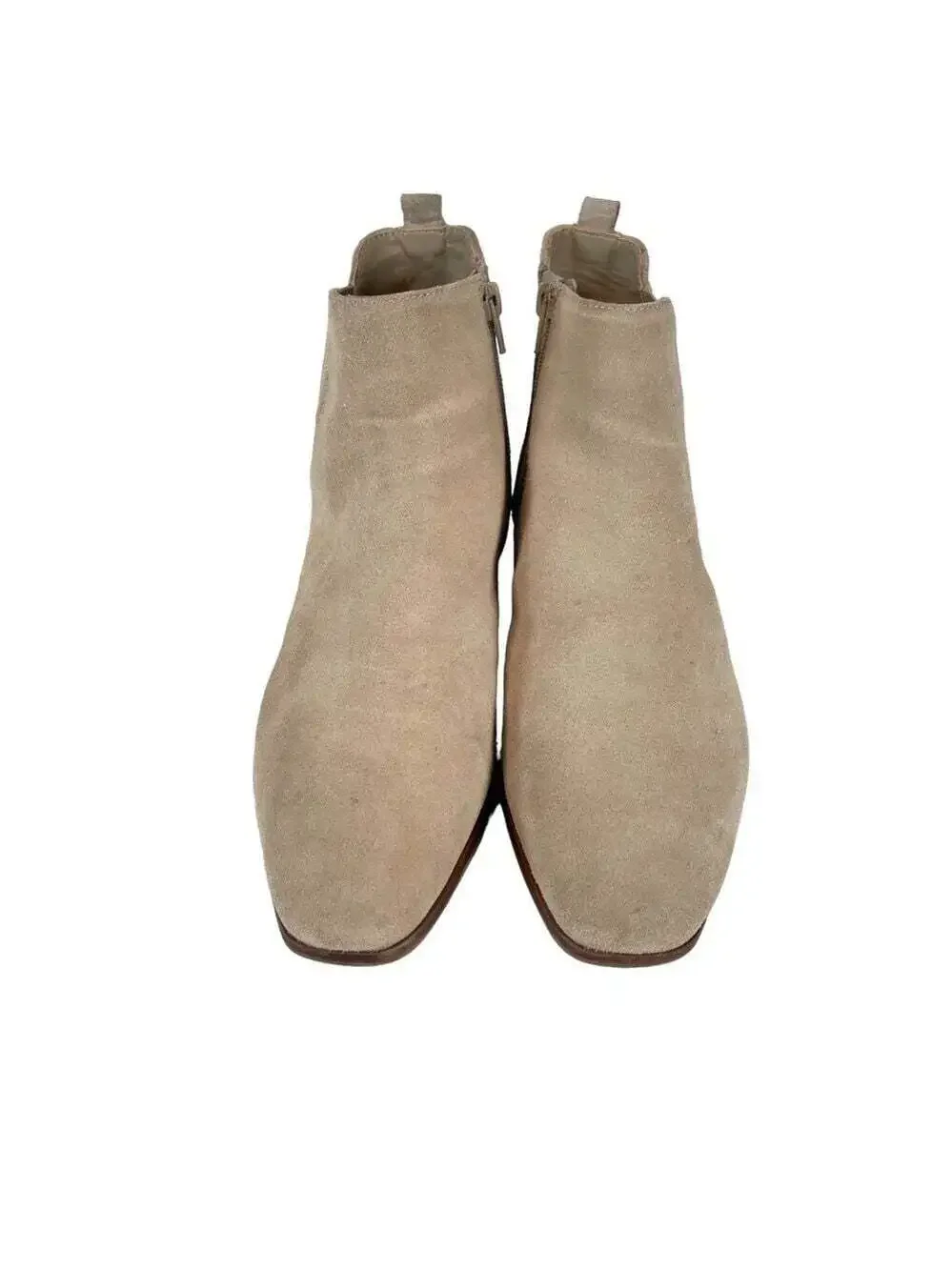 Aldo Torwenflex Chelsea Boots Women 9 Natural Almond Toe Slip On Ankle Boot
